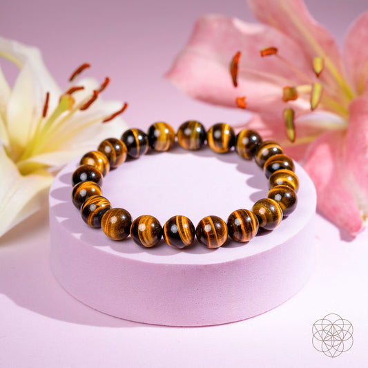 Tiger's Eye Bracelet — Built to Win 7A Grade Conscious Items