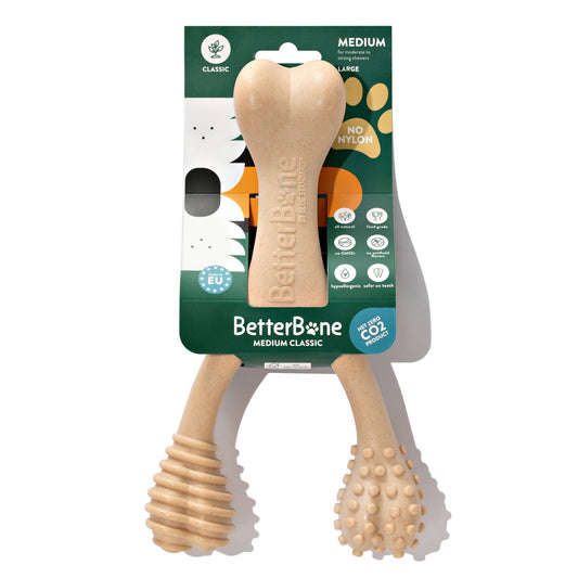 BetterBone Hard Moderate Soft comparison plant-based dog chew