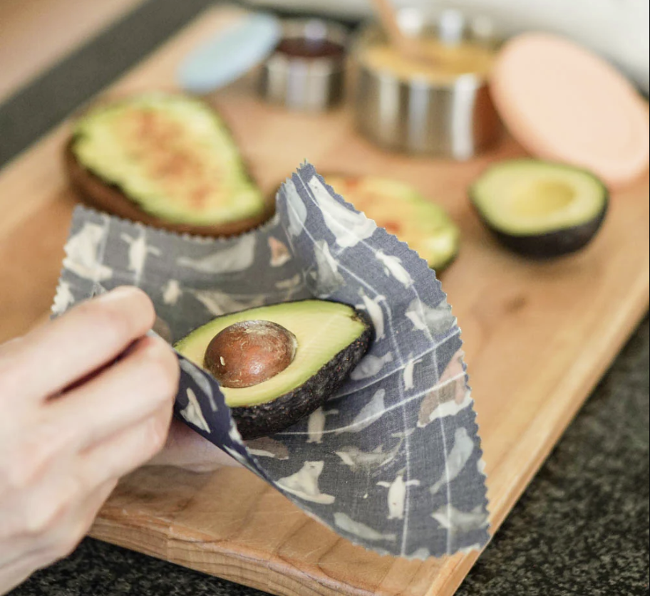 Go Green with Eco-Friendly Reusable Beeswax Cling Food Wraps