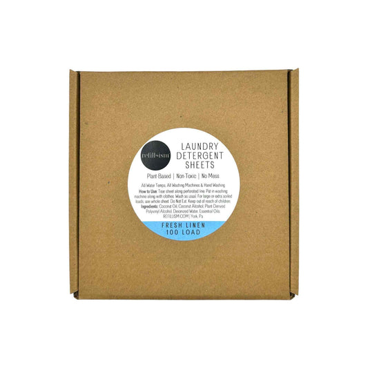 Laundry Detergent Sheets Eco-Friendly Plant-Based Zero Waste