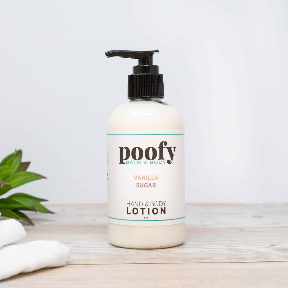 Poofy Organics Vanilla Sugar Lotion Organic Body Care
