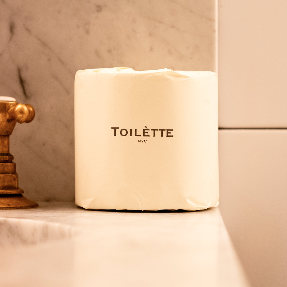 100% Bamboo toilet paper rolls