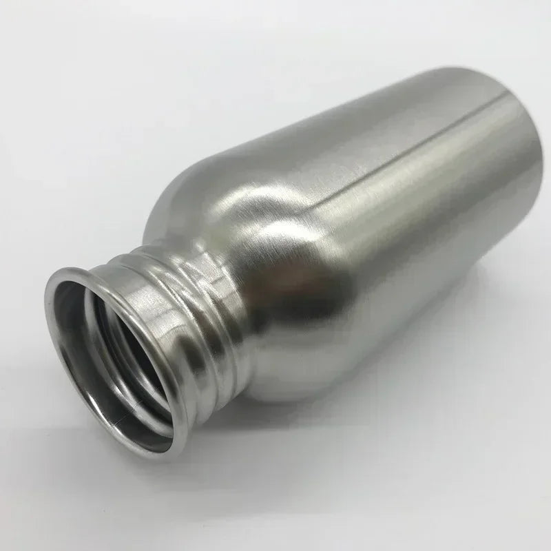Stainless Steel Water Bottle with Steel Lid 30oz