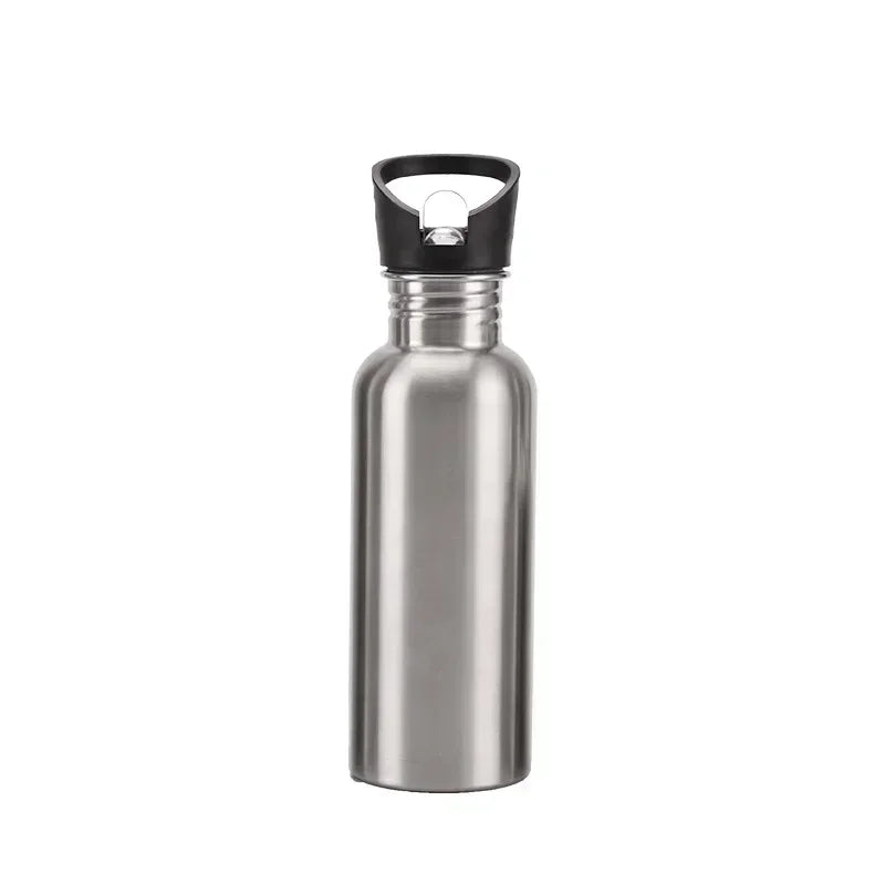 Stainless Steel Water Bottle with Steel Lid 30oz
