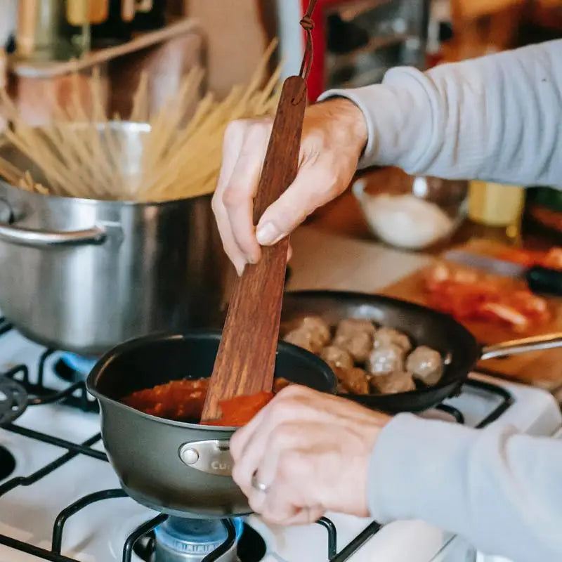 Nuevas espátulas de madera para cocinar, hornear y servir