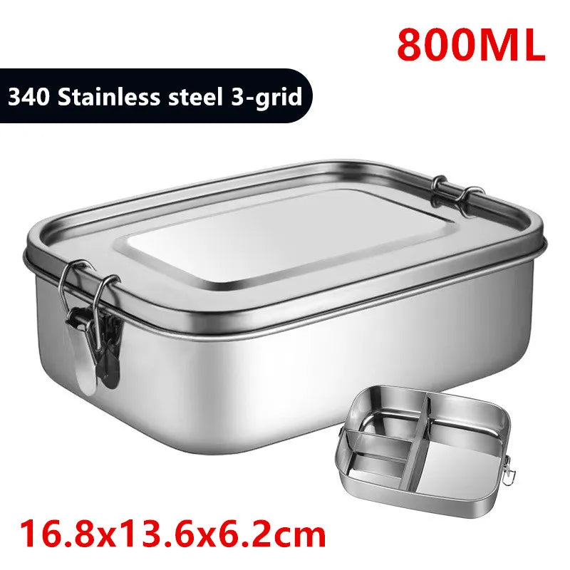 Stainless Steel Square Lunch Box