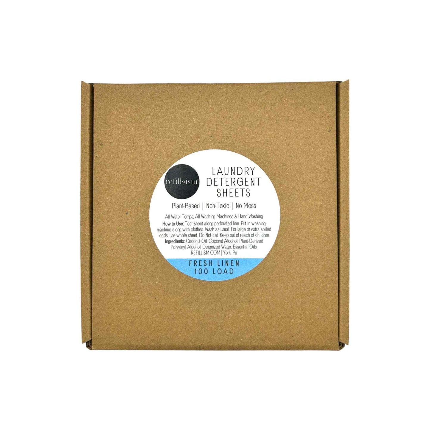 Laundry Detergent Sheets | 100 Load | Eco-Friendly & Plant-Based