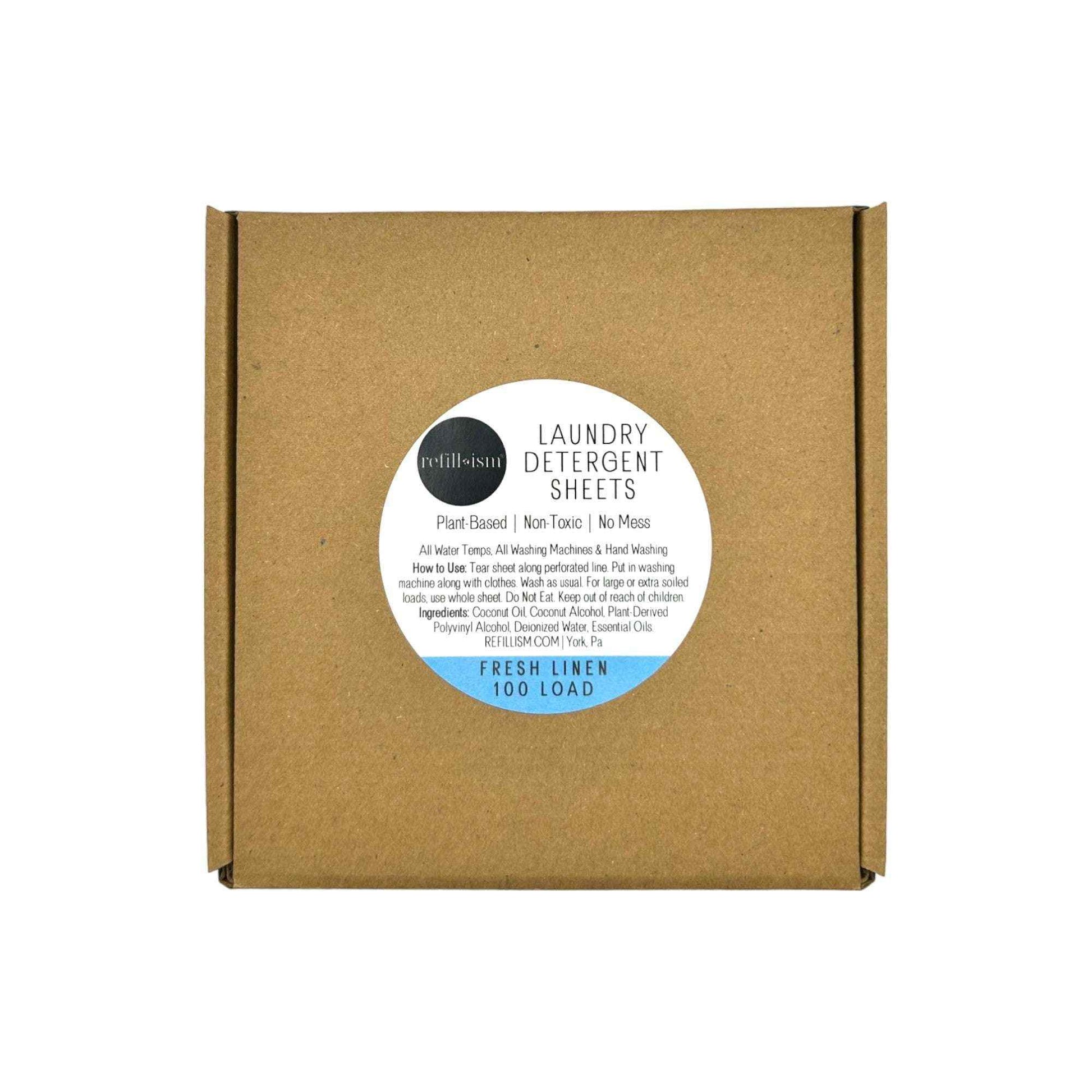 Laundry Detergent Sheets | 100 Load | Eco-Friendly & Plant-Based