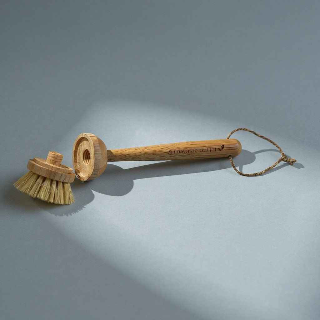 Modular Bamboo Dish Brush