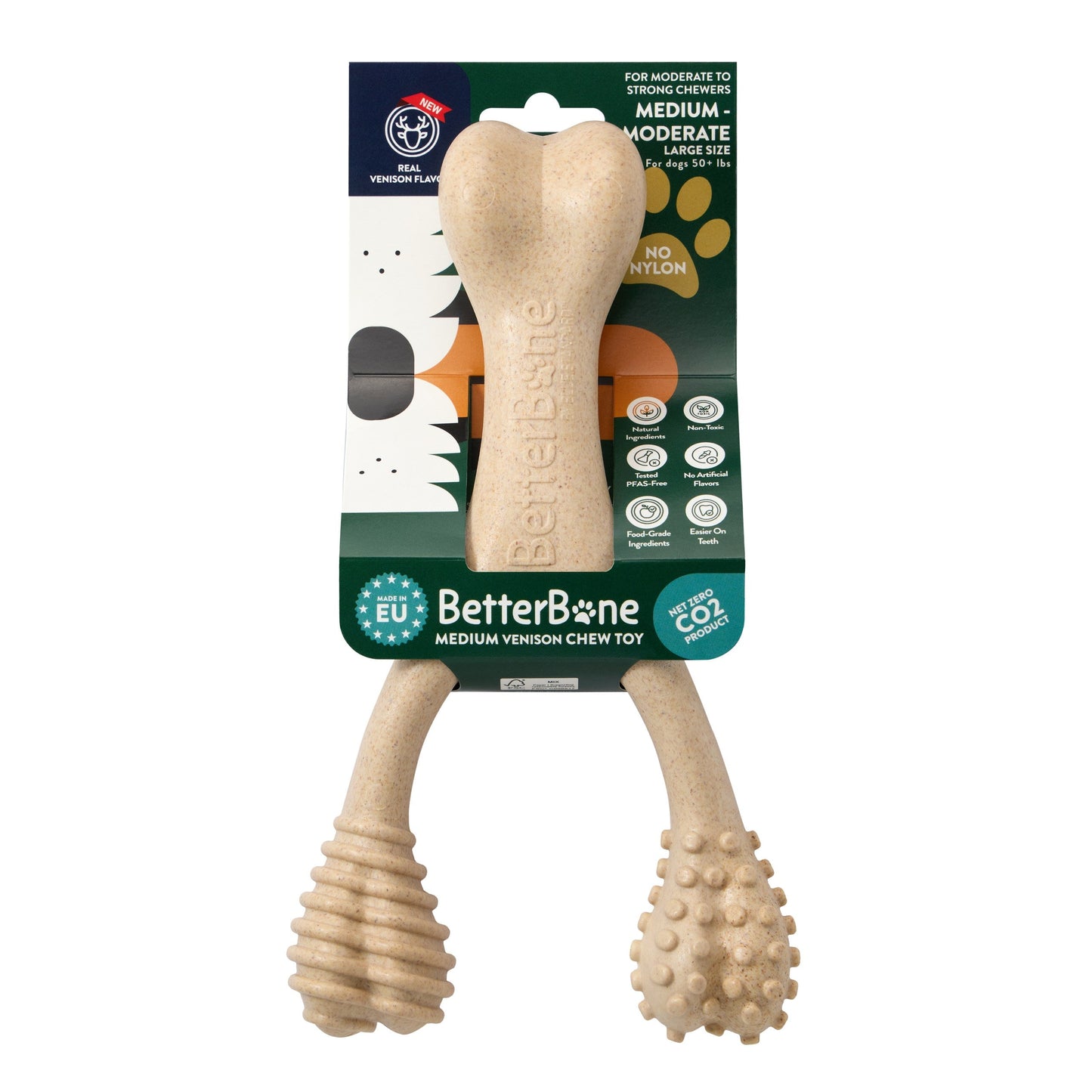 BetterBone Moderate Chew — Everyday Plant-Based Dog Bone