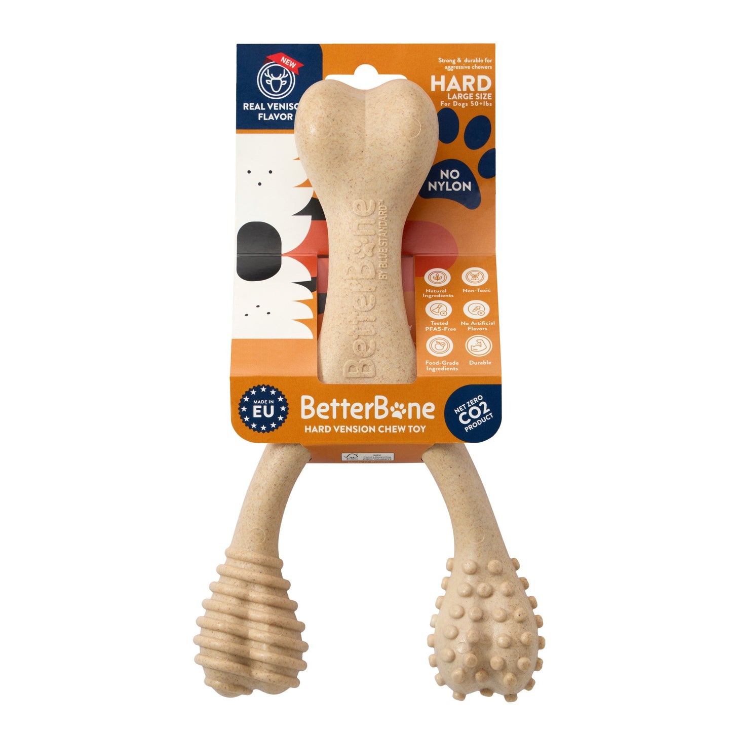 BetterBone Hard Chew — Natural Plant-Based Dog Bone